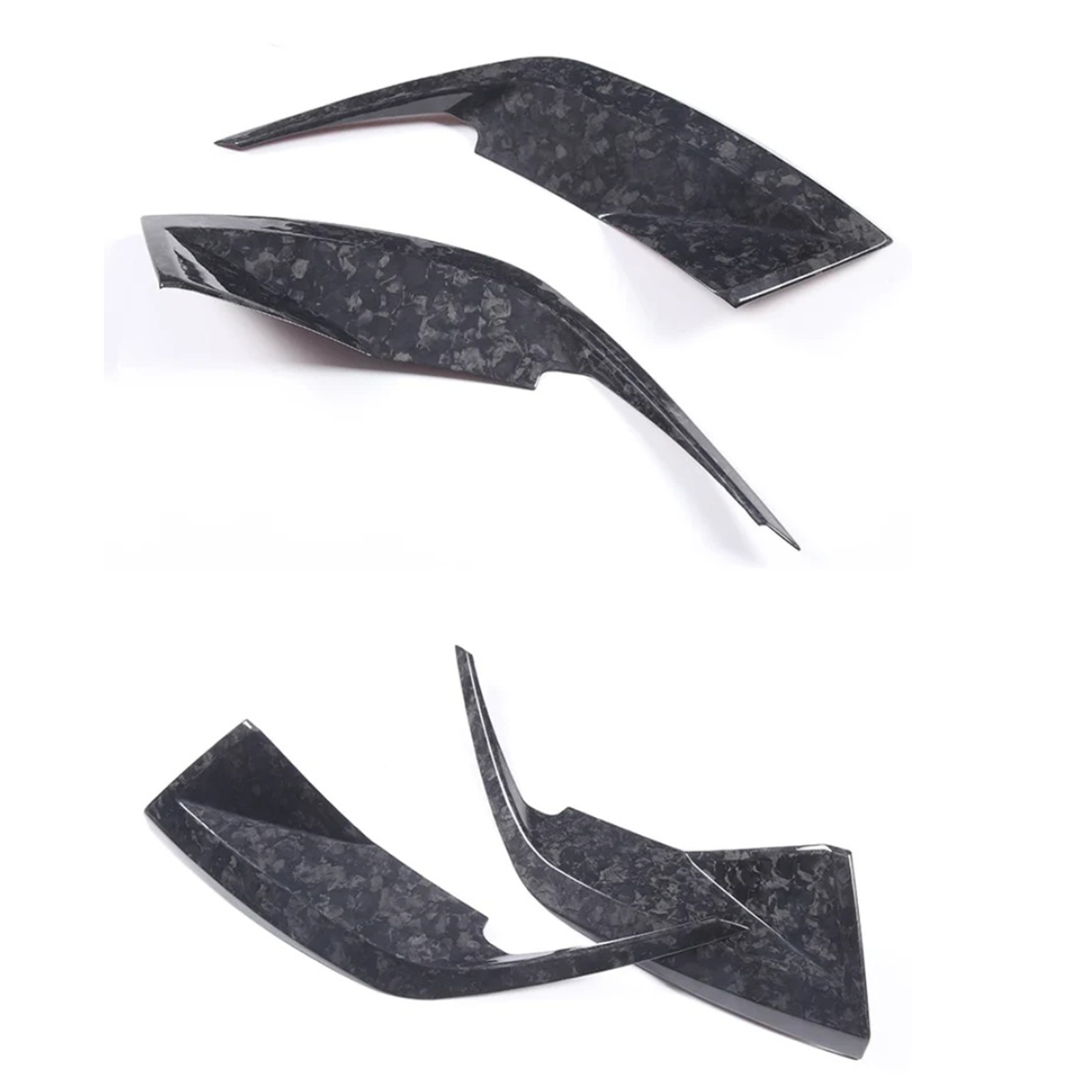 Dry Carbon Fiber Tail Light Trim for Lamborghini Urus - Bull Boost Performance