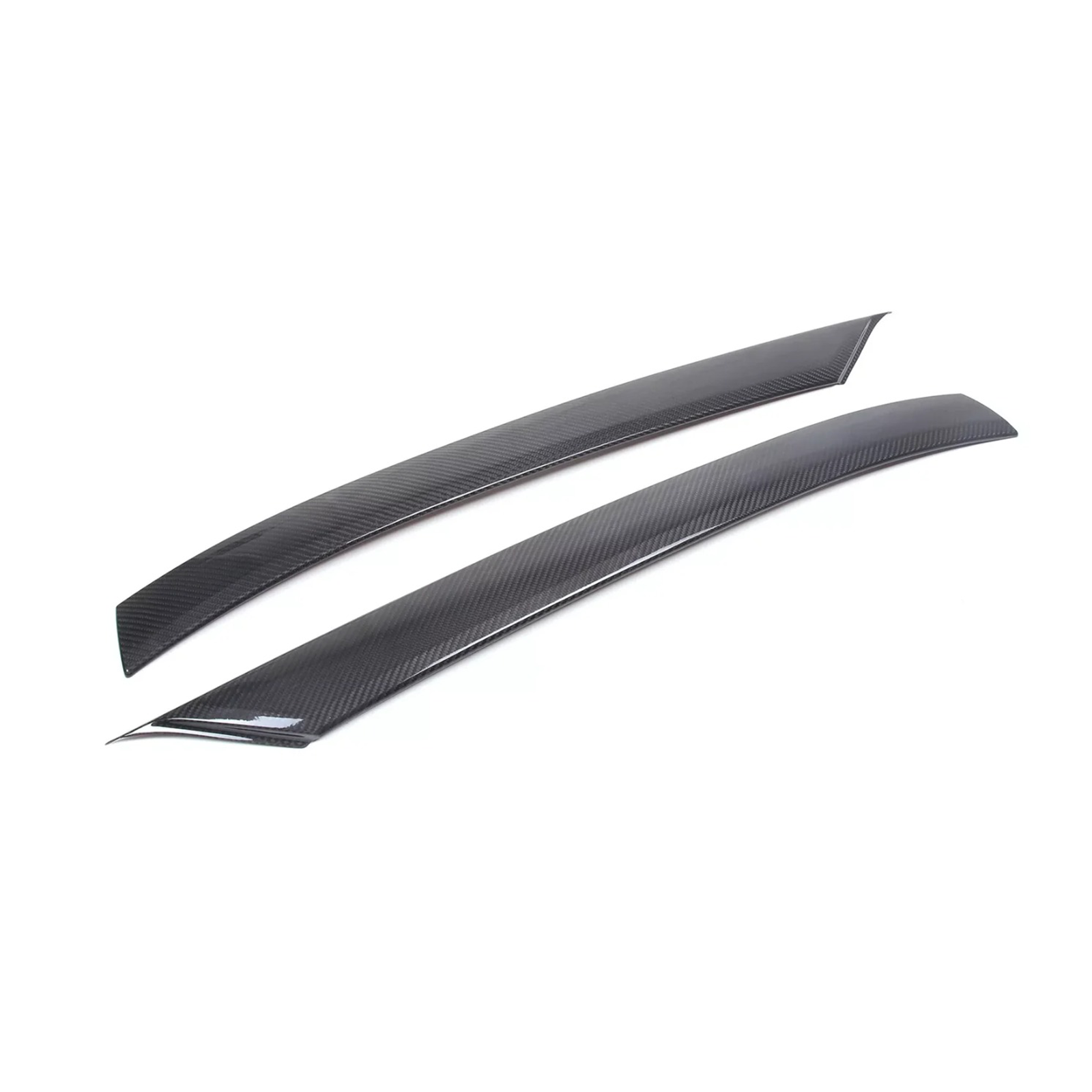 Dry Carbon Fiber A‑Pillar Cover Trim for Chevrolet Corvette C8 - Bull Boost Performance