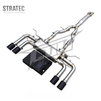 Valved Stainless Steel Catback Exhaust System for Jaguar F‑TYPE V8 5.0T - Bull Boost Performance