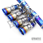 Performance Titanium Catback Exhaust System for Chevrolet Corvette C8 Z06 - Bull Boost Performance