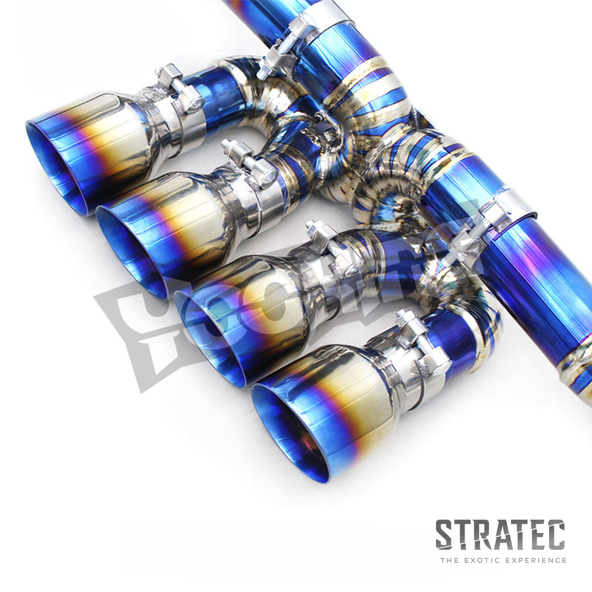 Performance Titanium Catback Exhaust System for Chevrolet Corvette C8 Z06 - Bull Boost Performance