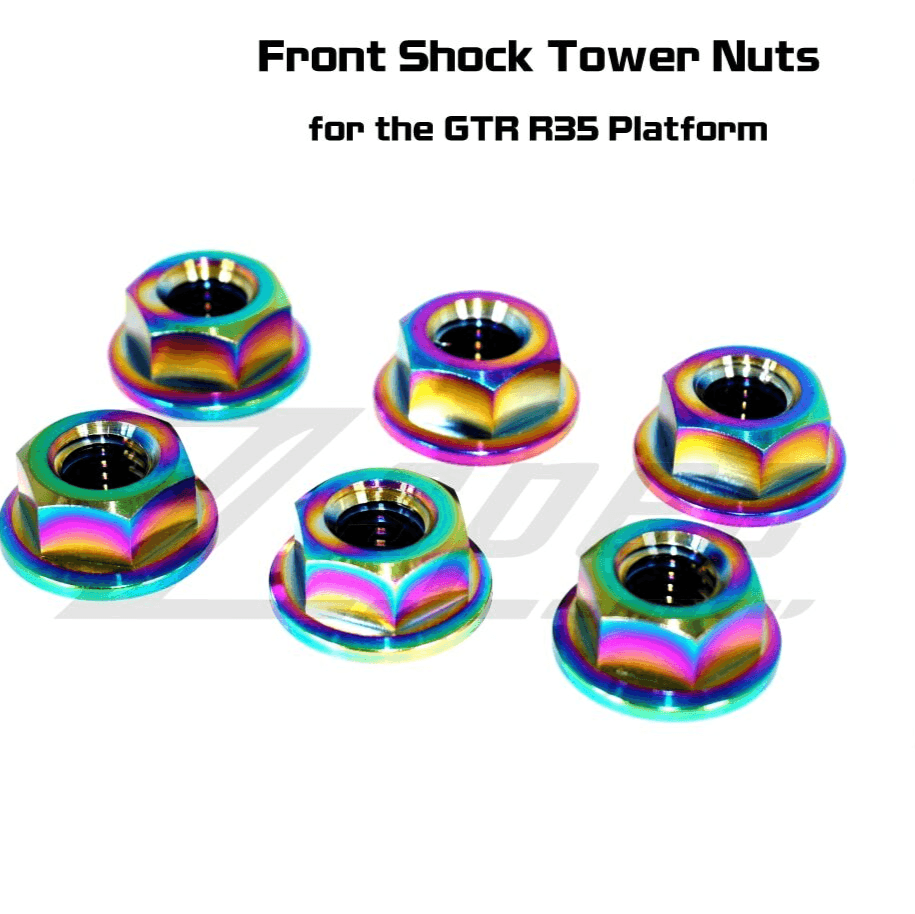 ZSPEC "Stage 2" Dress Up Bolts® Fastener Kit for '09-23 Nissan GTR (R35), Titanium