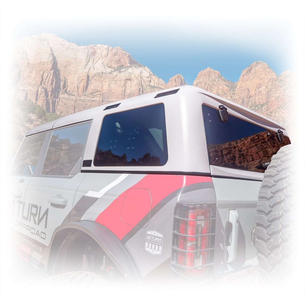 Turn Offroad TR10 Hard Top for Ford Bronco 4-Door with White Gelcoat