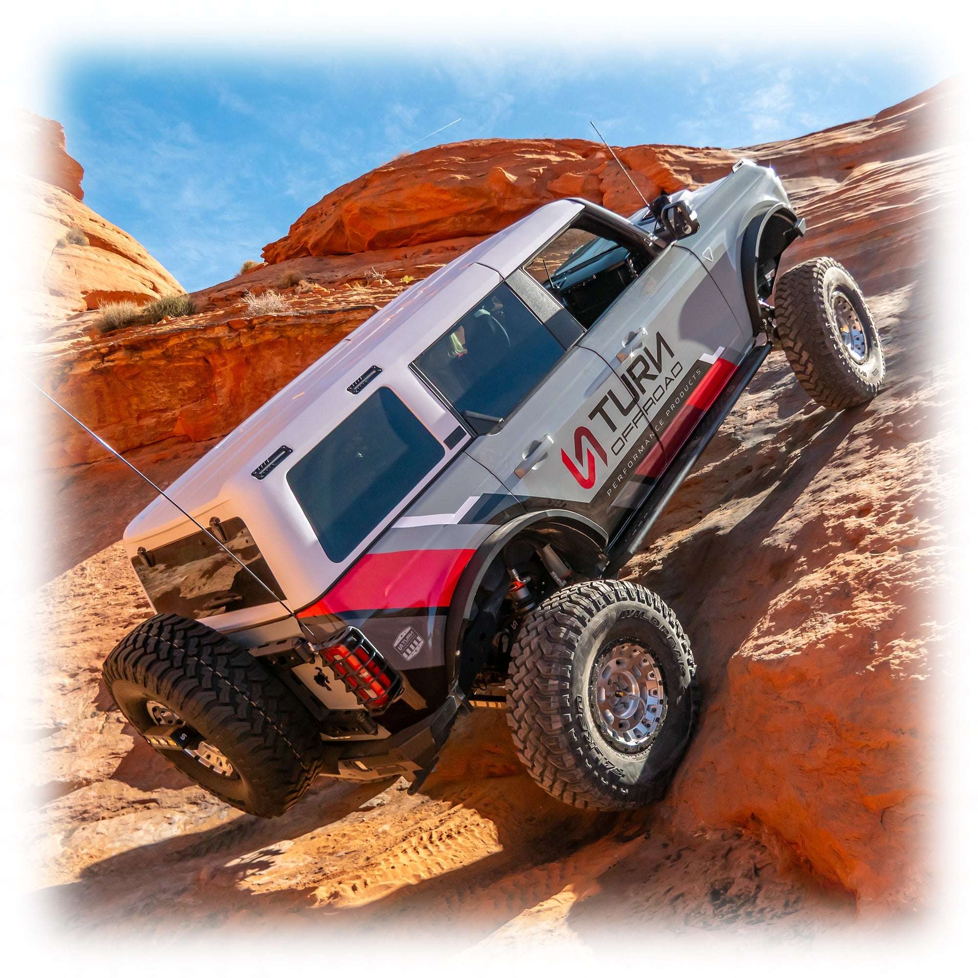 Turn Offroad TR10 Hard Top for Ford Bronco 4-Door with White Gelcoat