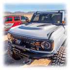 Turn Offroad Heat Extraction Fiberglass Hood for Ford Bronco