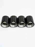 BMW 2/3/4 Series M2 M3 M4 G80 G81 G82 G87 Single Carbon Fiber Muffler Tip Set (2020+)