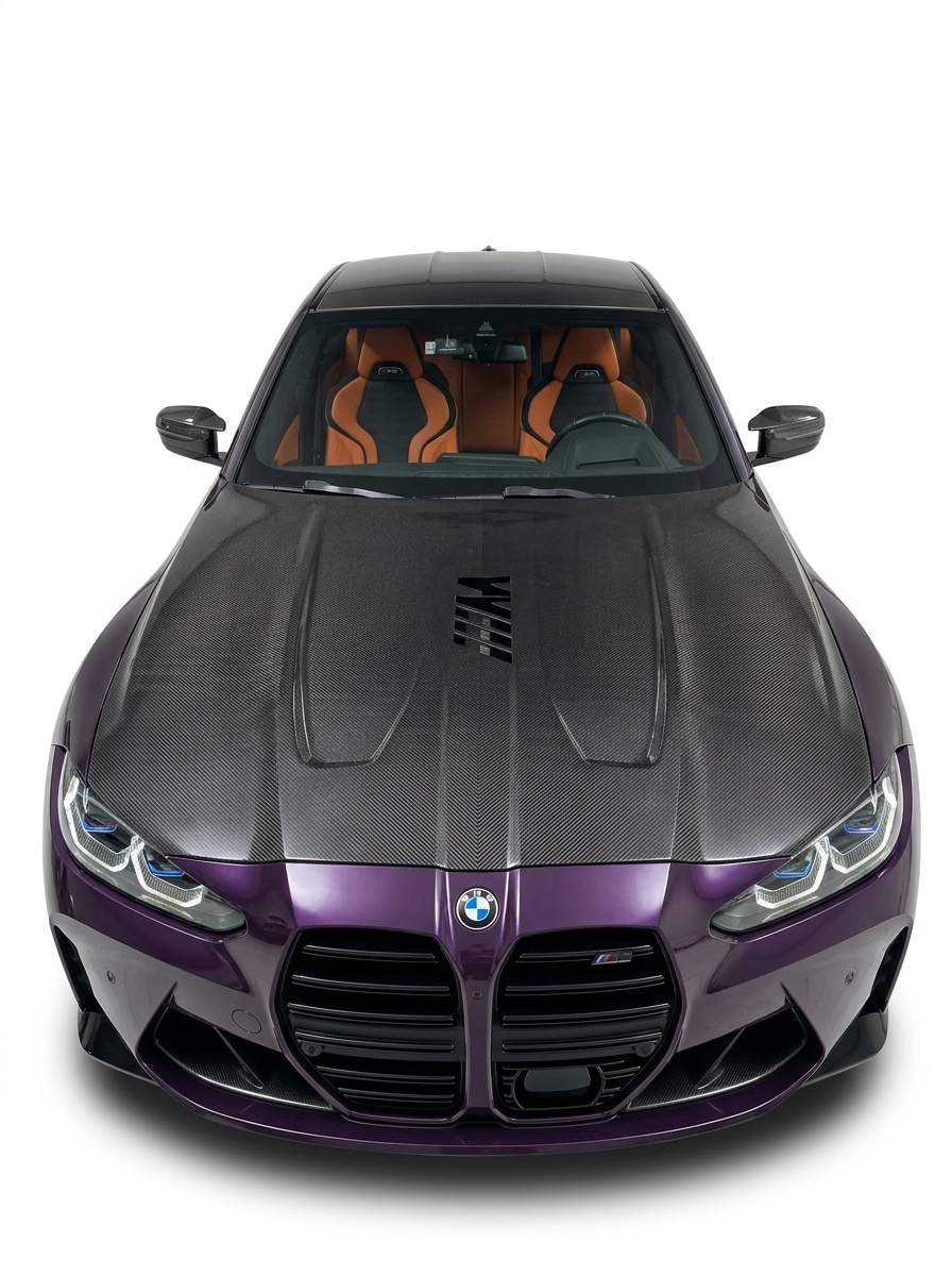 BMW 3 Series G80/G81 M3 & 4 Series G82/G83 M4 Carbon Fiber Front Hood (2019+)