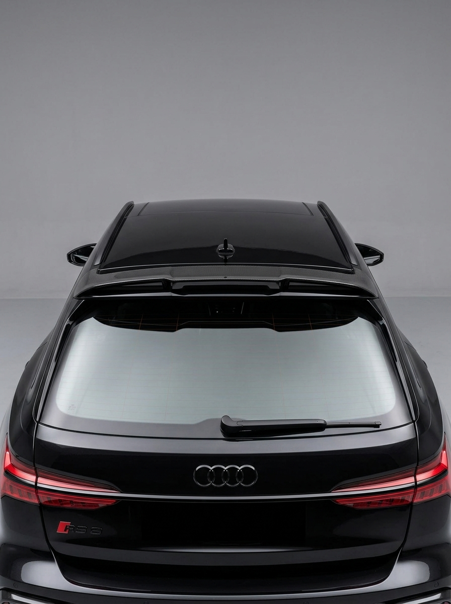 Audi RS6 / A6 C8 Avant Wagon Dry Carbon Fiber Spoiler 2019 - 2021
