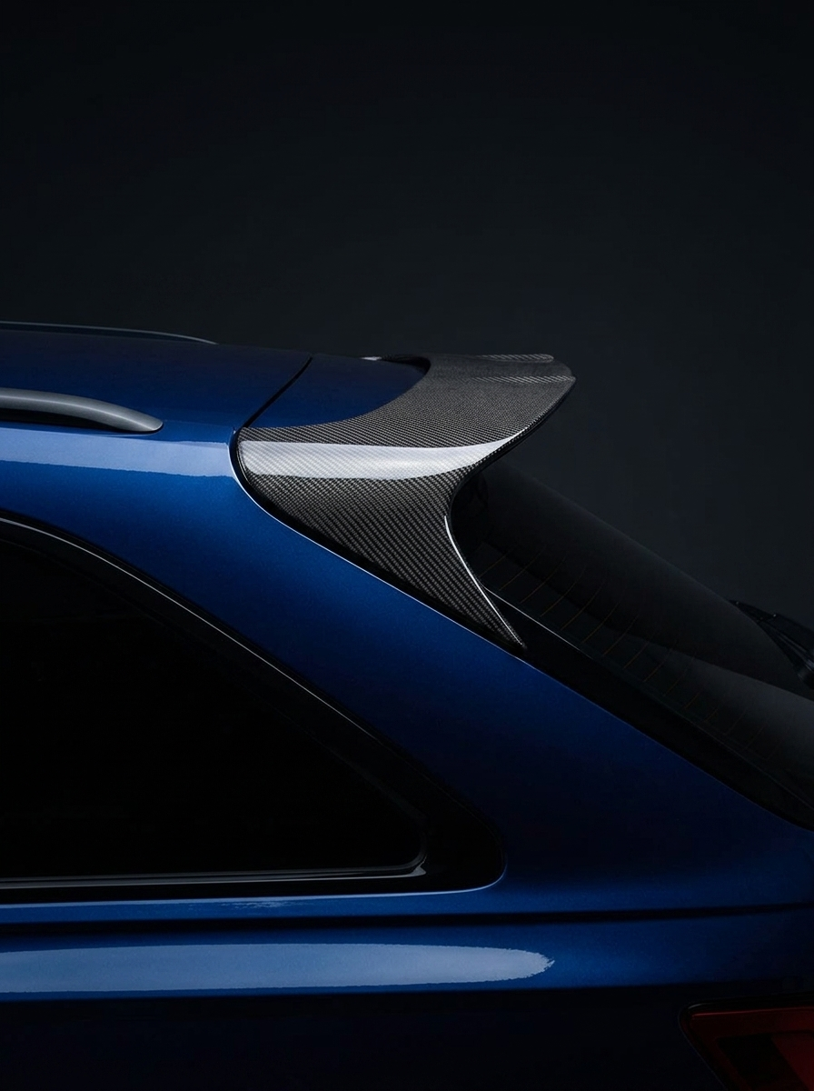 Audi RS6 / A6 C8 Avant Wagon Dry Carbon Fiber Spoiler 2019 - 2021