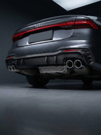 Audi A7 S-Line / S7 C8 Sportback Carbon Fiber Rear Bumper Diffuser 2018 - 2020