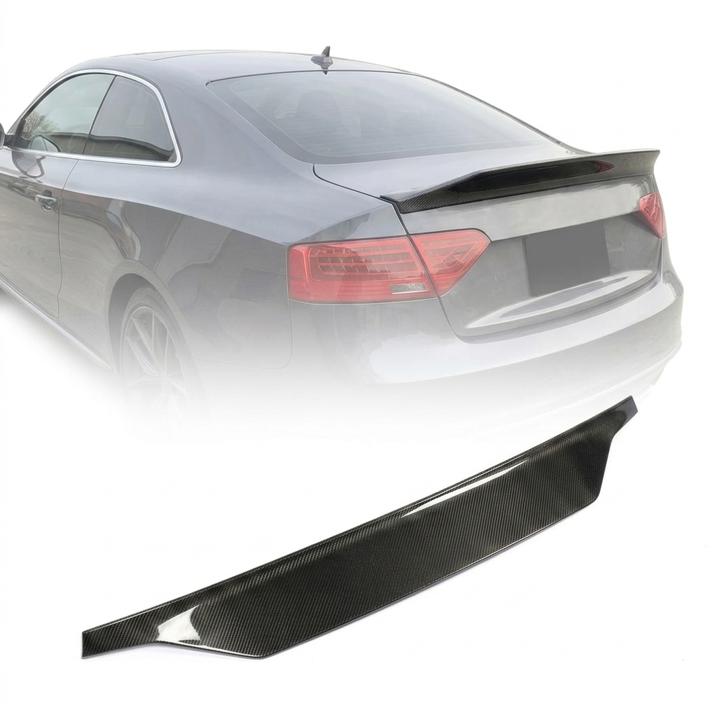 Audi A5 / S5 / RS5 B8.5 Coupe 2-Door Carbon Fiber Rear Trunk Spoiler 2012 - 2016