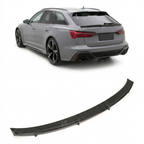 Audi RS6 C8 Avant Wagon Dry Carbon Fiber Roof Window Middle Spoiler 2019 - 2022