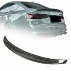 Audi A5 S-Line / S5 / RS5 B9 Coupe Carbon Fiber RS5-H Style Ducktail Rear Trunk Spoiler 2017 - 2022