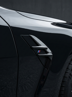 Dry Carbon Fiber Front Fender Vent Trim Set – BMW G80 M3 Competition (2021+)
