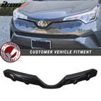 2016-2018 Toyota C-HR MD Carbon Fiber Print Front Bumper Grill
