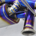 Titanium True F1 Valved Exhaust System for Audi R8 2008–15 Type 42 - Bull Boost Performance
