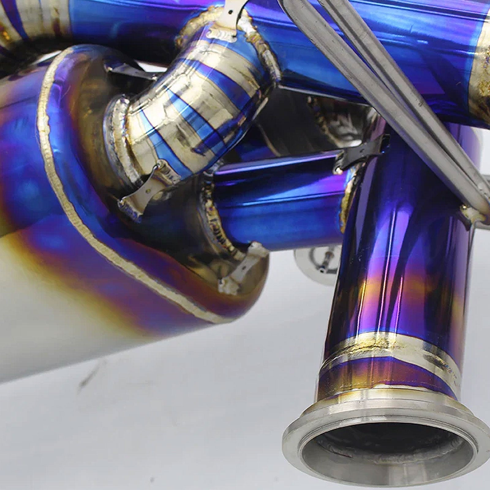 Titanium True F1 Valved Exhaust System for Audi R8 2008–15 Type 42 - Bull Boost Performance