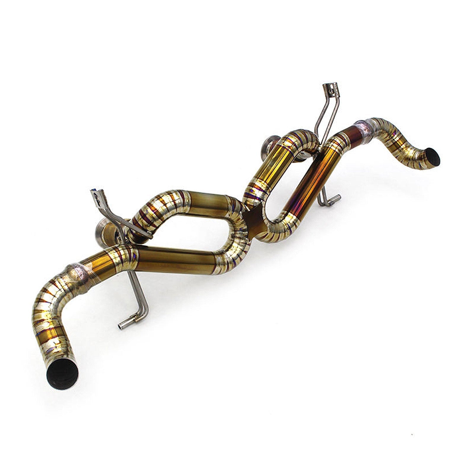 Titanium True F1 Exhaust System for Audi R8 V8 V10 4.2 5.2 2017–23 Type 4S - Bull Boost Performance