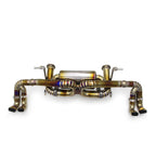 Titanium True F1 Valved Exhaust System for Audi R8 2008–15 Type 42 - Bull Boost Performance