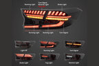 Honda Accord 10th Gen (CV1/CV2/CV3) Pre-Facelift LED Tail Lights (2018-2021)