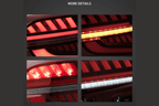 Honda Accord 10th Gen (CV1/CV2/CV3) Pre-Facelift LED Tail Lights (2018-2021)
