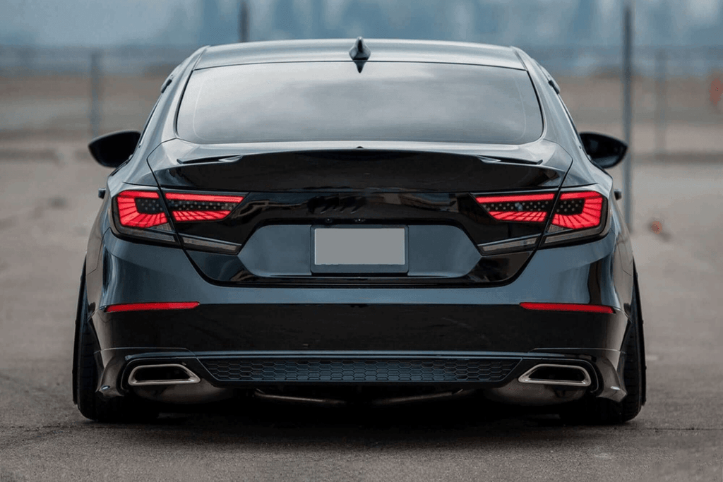 Honda Accord 10th Gen Smoked Dynamic LED Tail Lights (2018-2022)