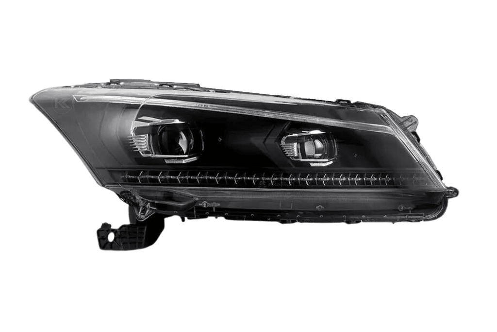 Honda Accord 8th Gen Inspired Black Demon Eyes and Ordinary Projector Headlights (2008-2012)