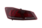 Honda Accord 9th Gen -Red,Red Smoked, Full Smoke- LED Tail Lights Upgrade (2013-2015)