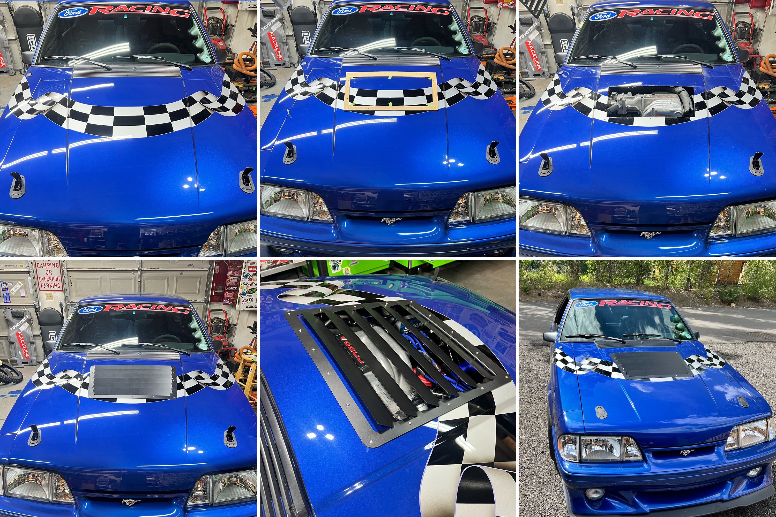 FDF RaceShop Universal Hood Vent