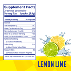 Lemon-Lime Electrolyte Mix – Zero Sugar Premium Electrolyte Stick Packs (30 Sticks)