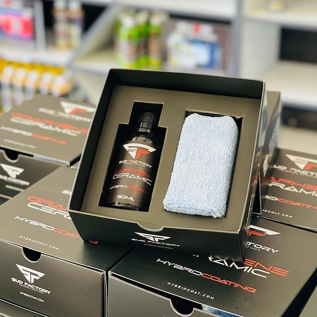 HybridCoat Graphene + Ceramic 10H Ultra Glossy Protective Coating by Sud Factory