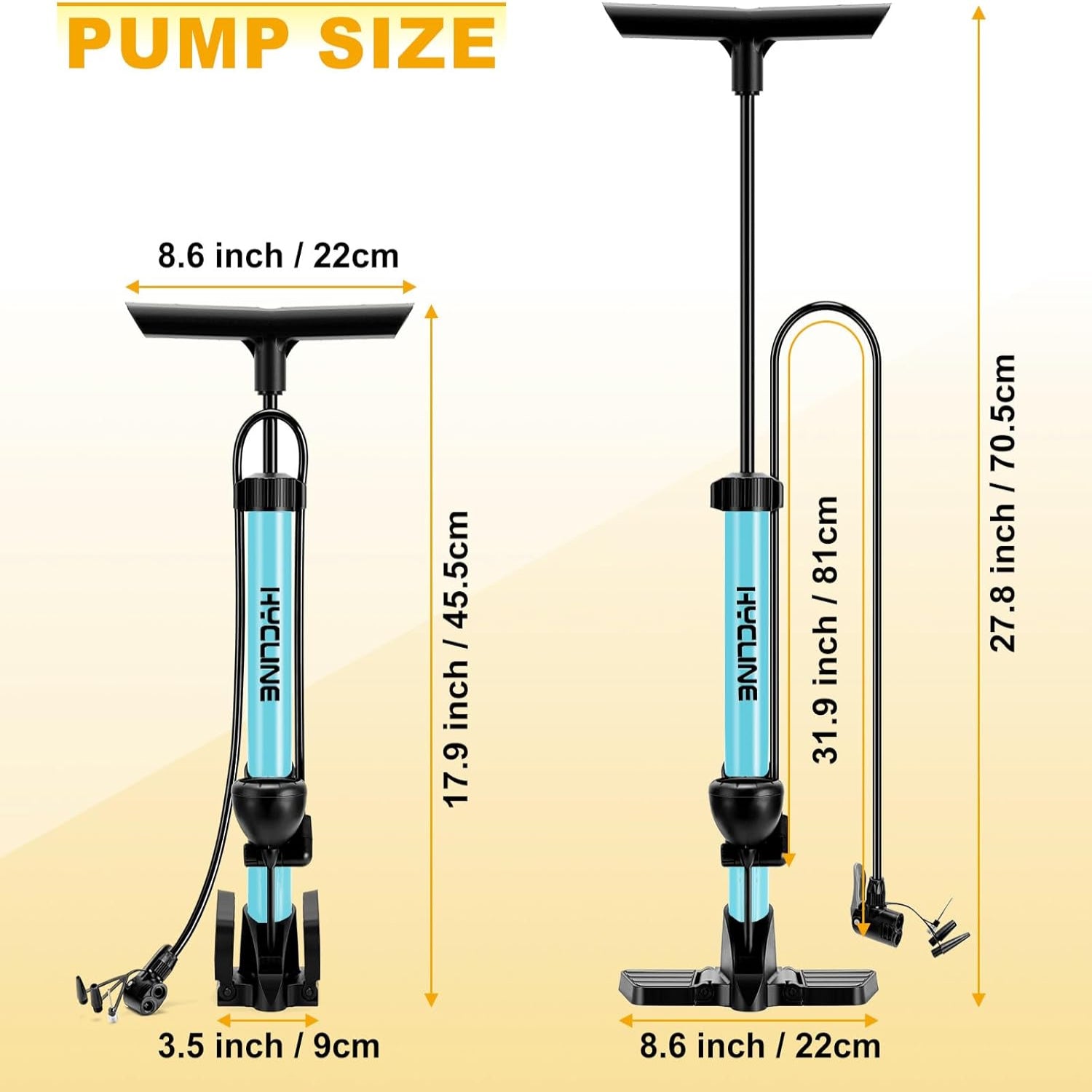 Hycline NT1 Bike Pump