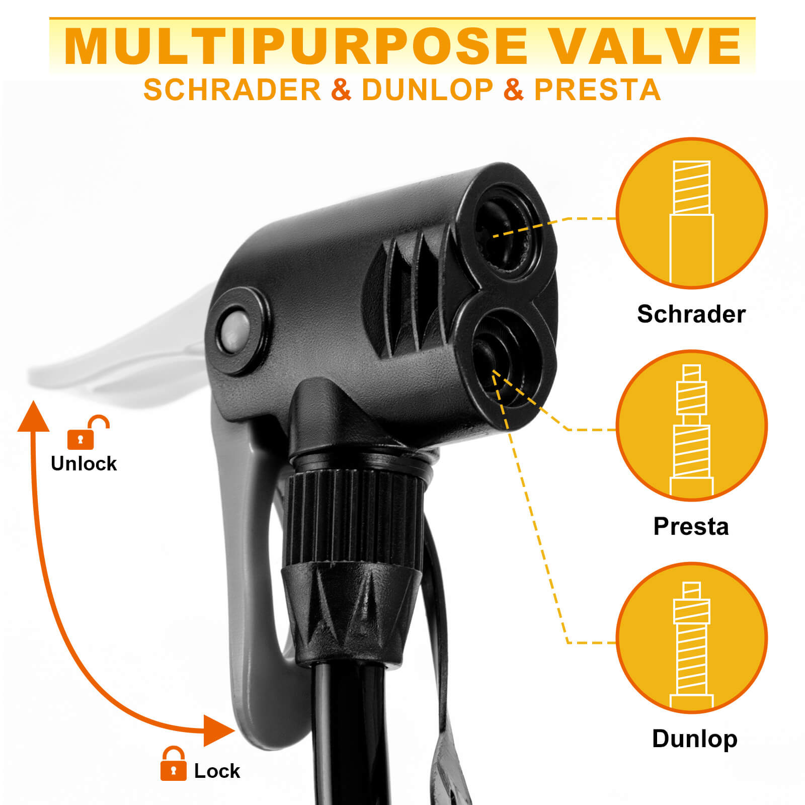 Hycline NT1 Bike Pump