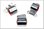 Innovative 92-95 Civic B/D Series Silver Aluminum Mounts 75A Bushings (2 Bolt)