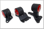 Innovative 90-93 Integra B-Series Black Steel Mounts 75A Bushings