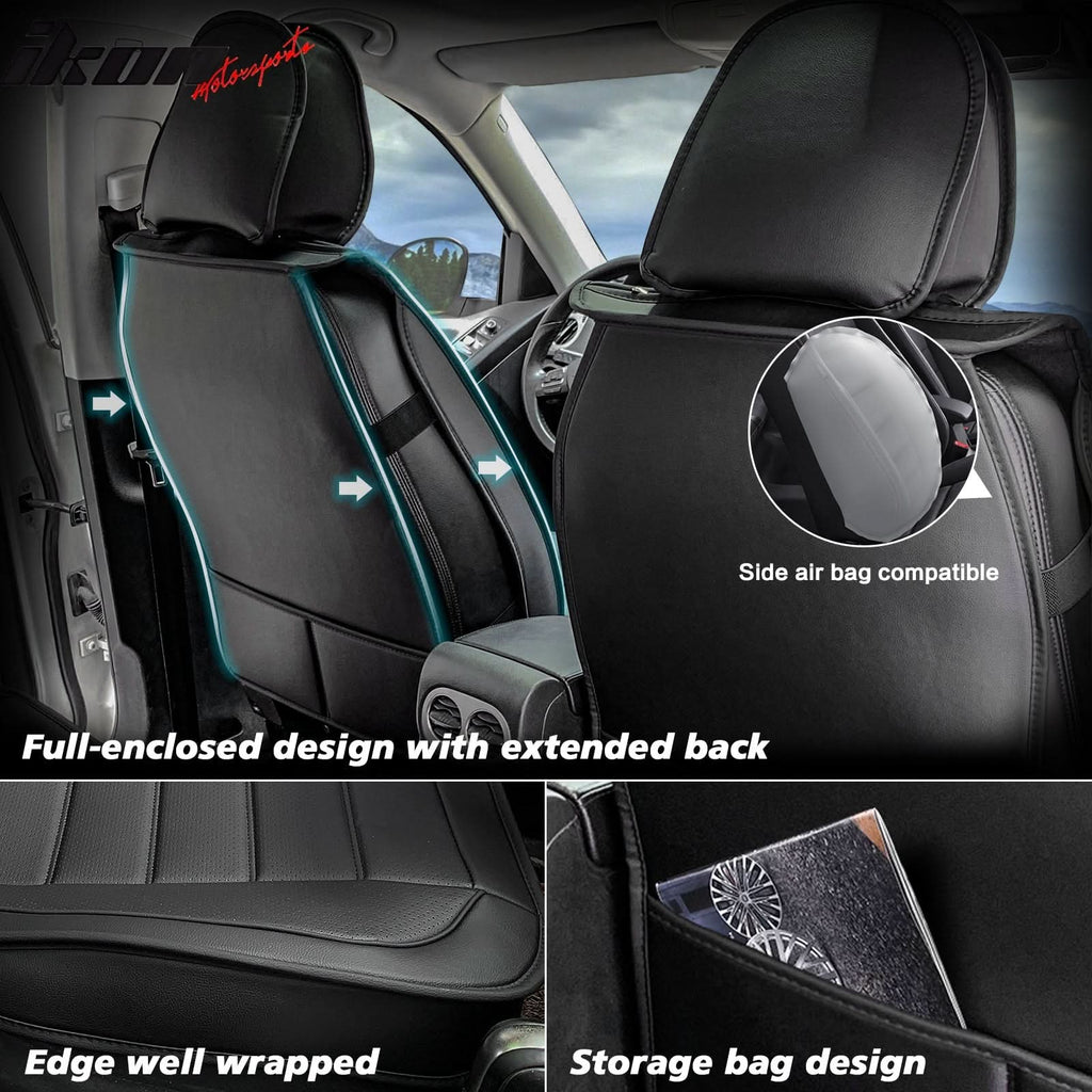 2007-2023 Silverado 1500/2500HD/3500HD Car Seat Covers w/ Pocket