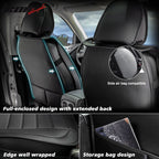 2009-2023 Dodge Ram 1500 2500 3500 5 Seats Seat Covers Leather