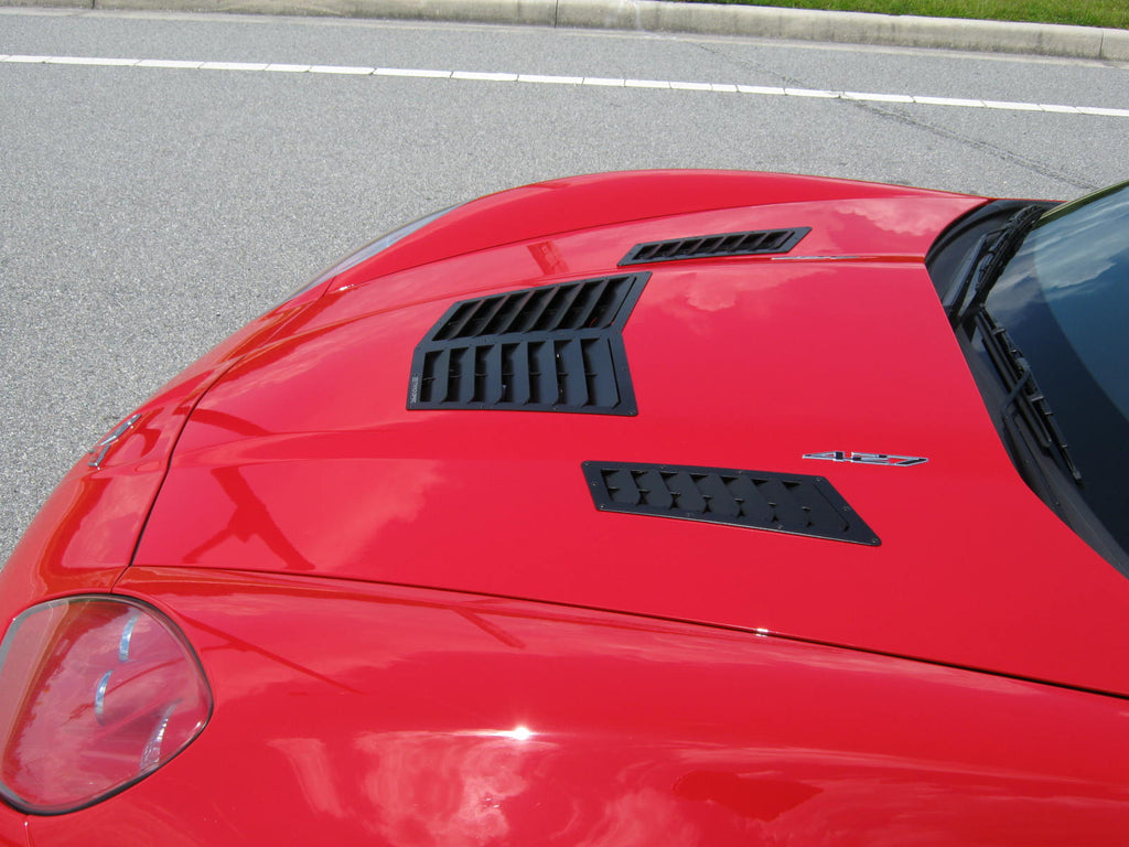 Trackspec Motorsports C6 Corvette C6 T1 Hood Louvers C6T1HL-1