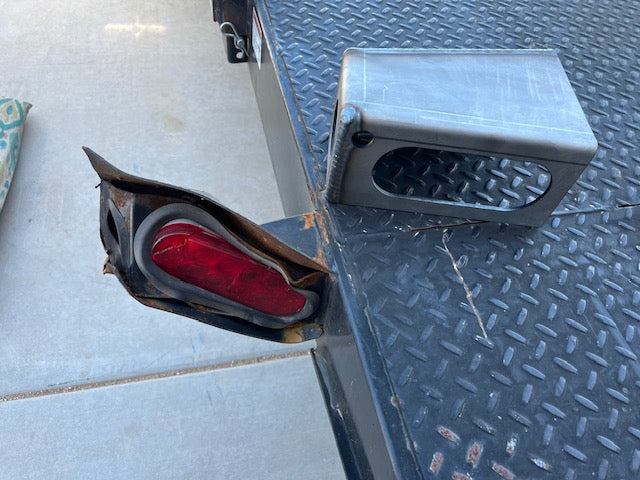 Heavy Duty LED Trailer Tail Light Kit 3/16 Steel By Gatekeeper Off-Road