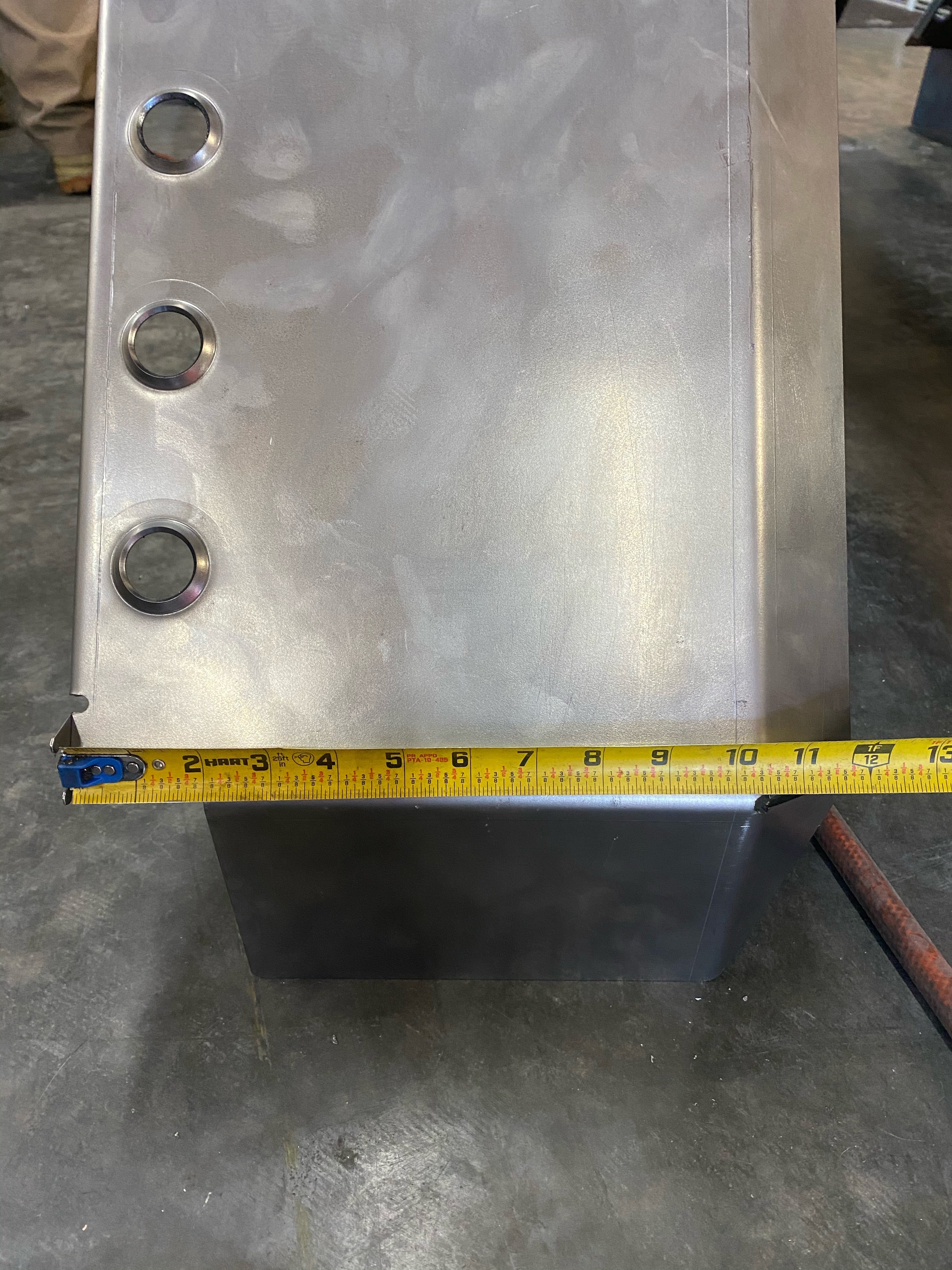 Heavy Duty Weld on DIY Drive Over Trailer Fender Kit Bare Steel - Pair By Gatekeeper Off-Road