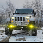 Jeep JK Steerable Knuckle Pod Light Mounts (2007-2018 Wrangler) By Gatekeeper Off-Road