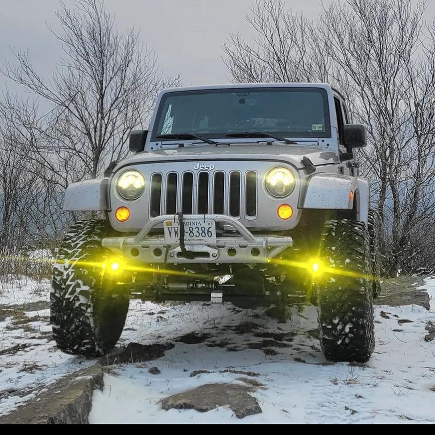Jeep JK Steerable Knuckle Pod Light Mounts (2007-2018 Wrangler) By Gatekeeper Off-Road