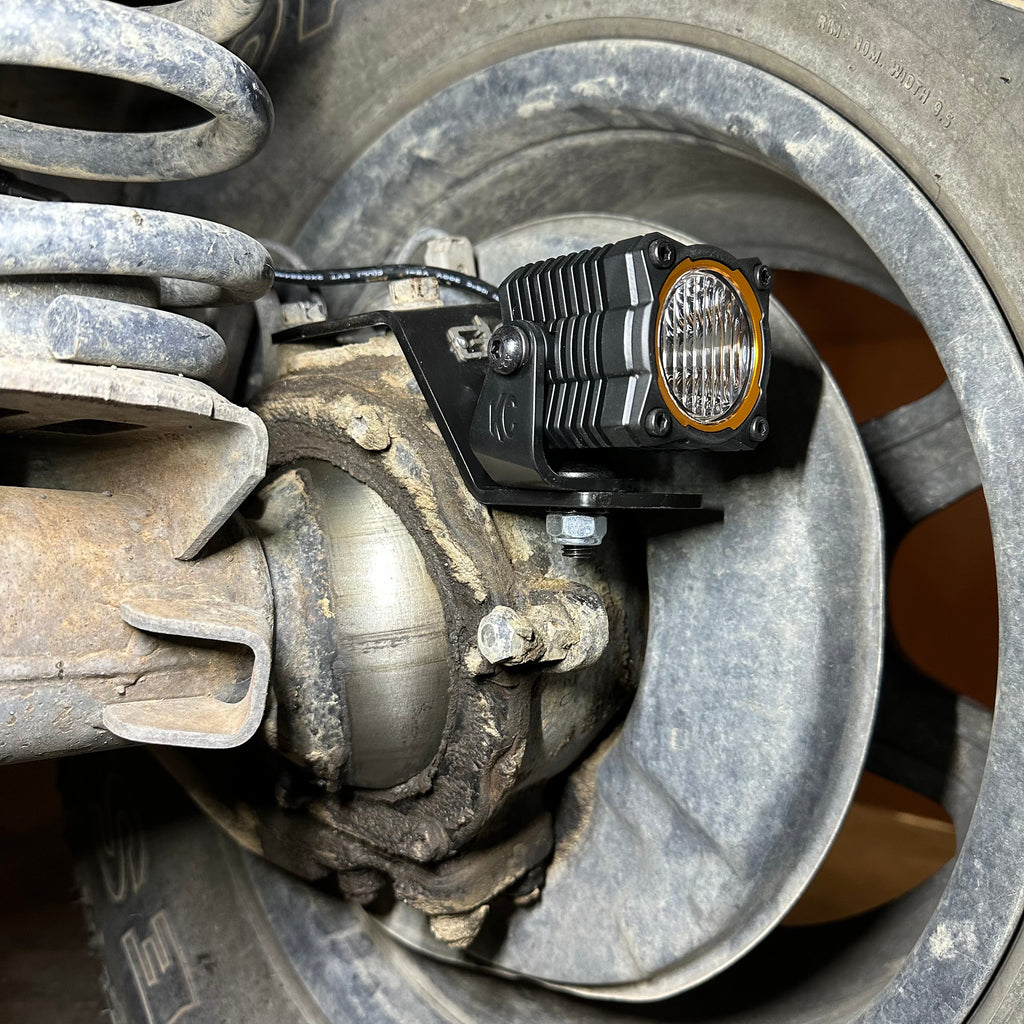 Toyota FJ80 Landcruiser Steerable Knuckle Pod Light Mounts (1990-1997) By Gatekeeper Off-Road