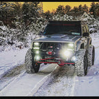 Jeep TJ XJ YJ ZJ Steerable Knuckle Pod Light Mounts (1984-2006 Wrangler/Cherokee) By Gatekeeper Off-Road