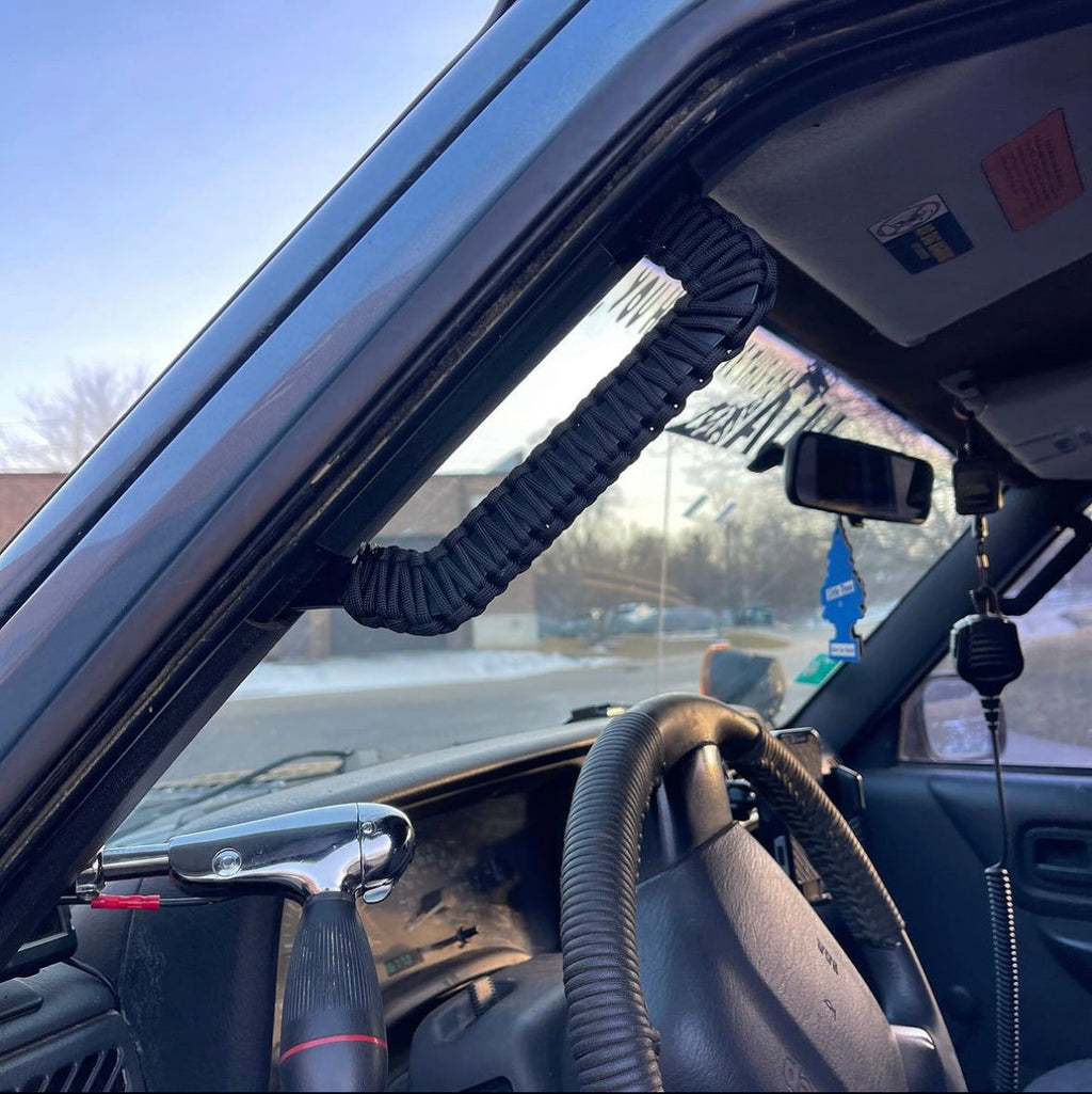 A Pillar Grab Handle Kit for Jeep XJ Cherokee By Gatekeeper Off-Road