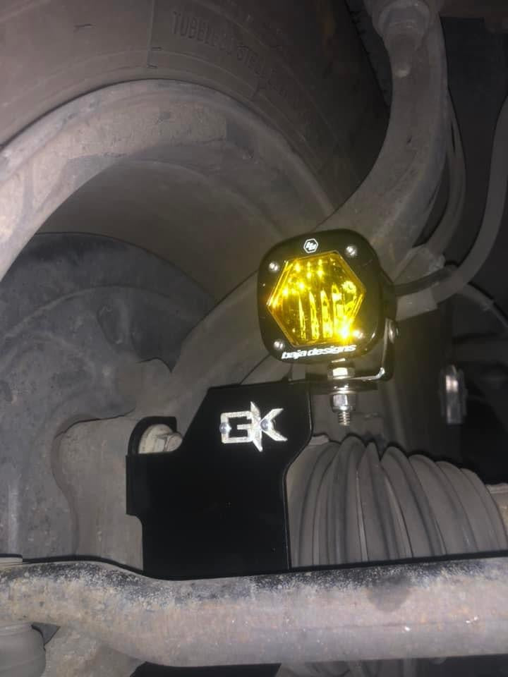 Ford Raptor Steerable Knuckle Pod Light Mounts (1st Gen 2010-2014) By Gatekeeper Off-Road