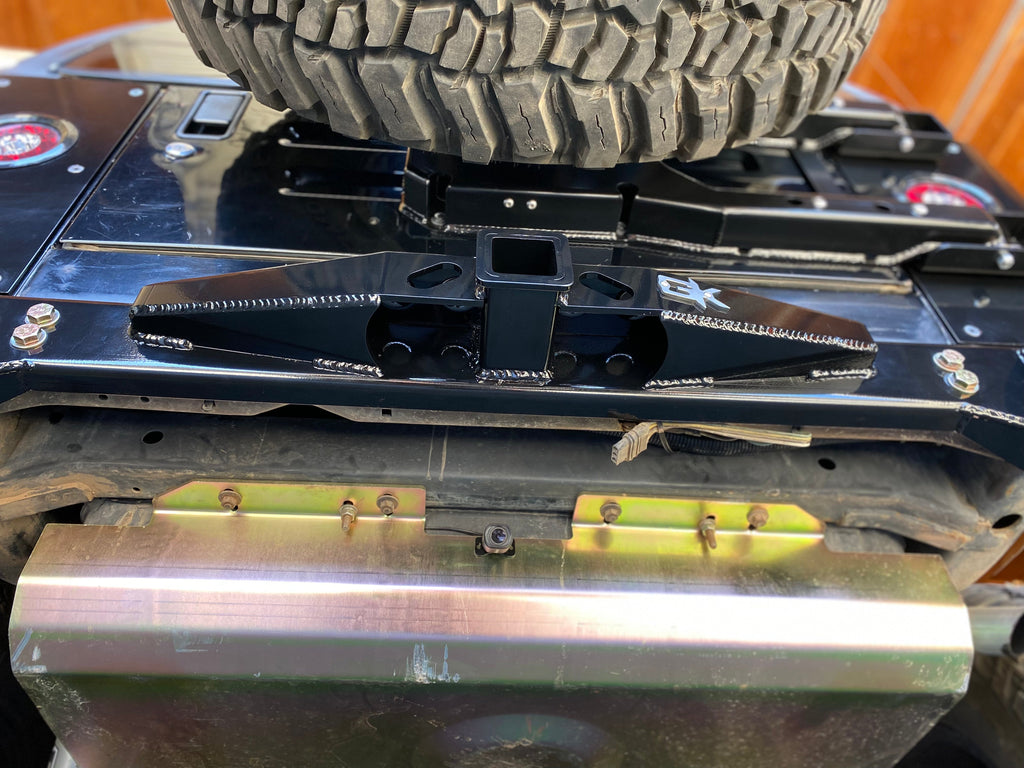Rear Diamond Series Stubby Bumper for Jeep TJ Wrangler By Gatekeeper Off-Road