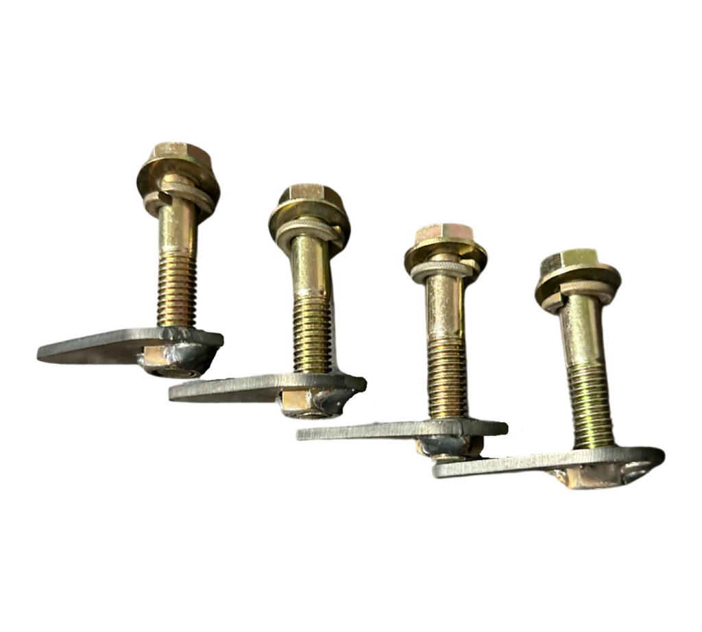 Exhaust Header Down Pipe Bolt and Flag-Nut Set for Jeep TJ / XJ / ZJ / YJ / WJ / LJ By Gatekeeper Off-Road