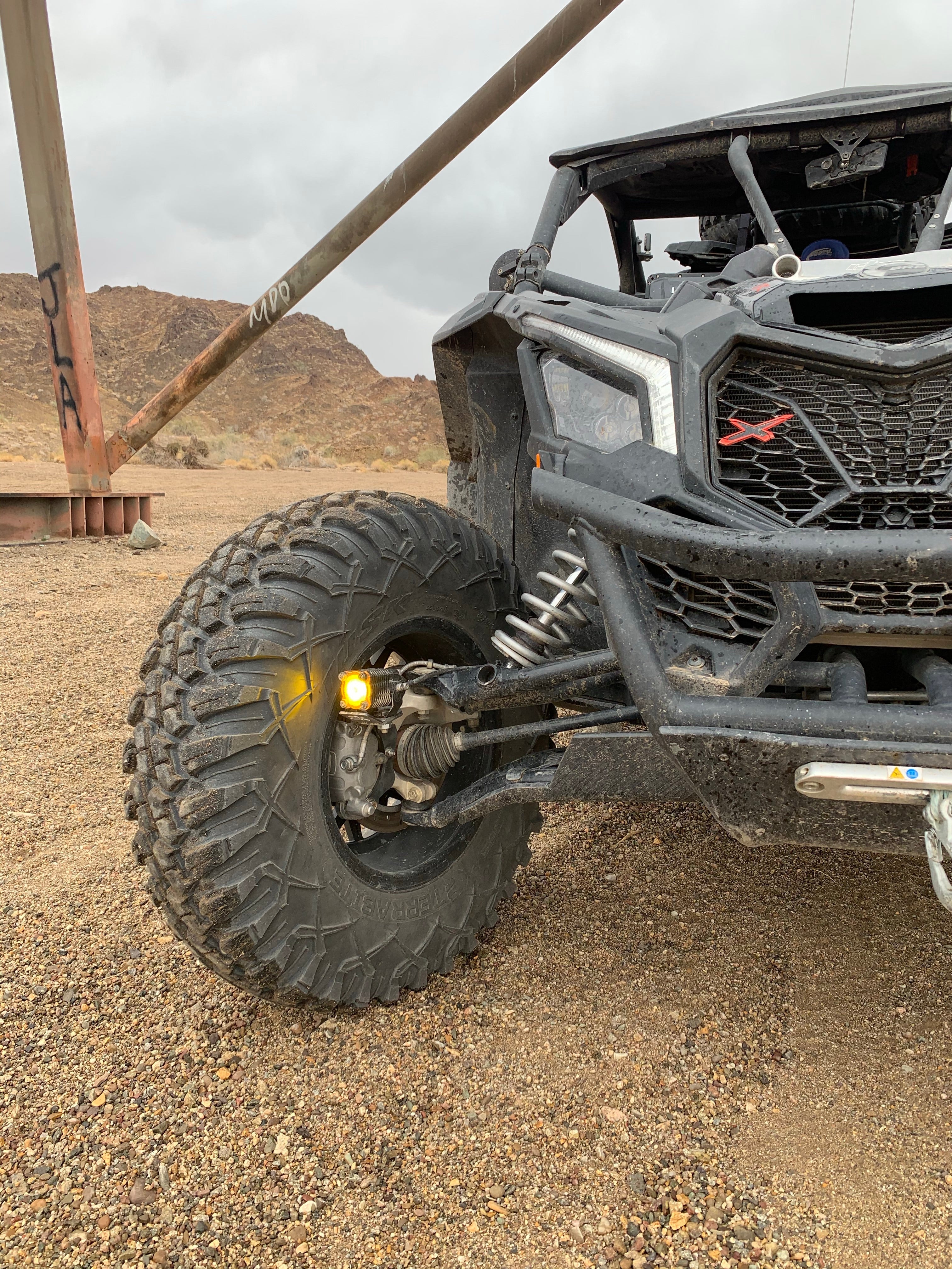Can Am Maverick X3 Steerable Knuckle Pod Light Mounts (2017-2022) By Gatekeeper Off-Road