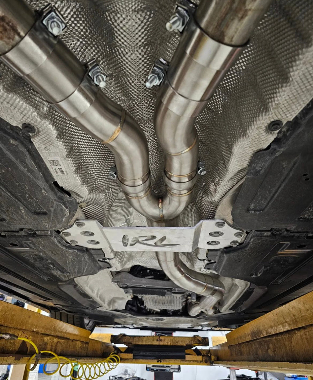 IRL BMW G80 G82 Extended Clearance Brace by IRL Exhaust